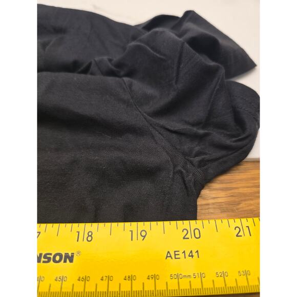 NWOT Black 100% Cotton Signed Artist Edition “Conqueror” Tee Large - Picture 5 of 5